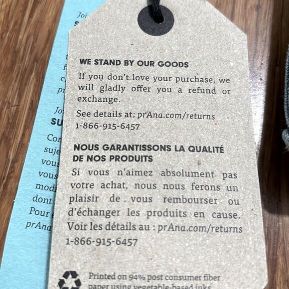 NWT Prana Soma Classic Skinny Jeans — Size 2 - Picture 12 of 12